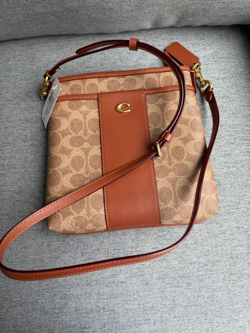 Coach Kitt Signature Canvas Messenger Bag - Picture 3 of 7